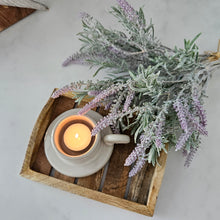 Load image into Gallery viewer, White Ceramic Polperro Tealight Holder