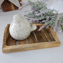 Load image into Gallery viewer, Cream Bird Ornament