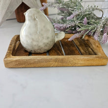 Load image into Gallery viewer, Cream Bird Ornament