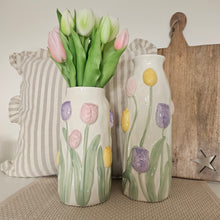 Load image into Gallery viewer, Tulip Embossed Vase