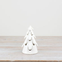 Load image into Gallery viewer, Glazed White LED Christmas Tree Ornaments