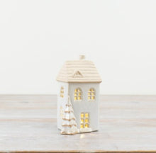 Load image into Gallery viewer, White & Neutral LED Christmas House