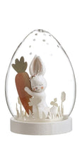Load image into Gallery viewer, Rabbit in Glass Easter Egg