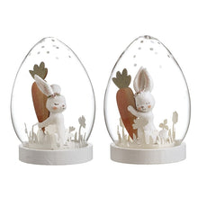 Load image into Gallery viewer, Rabbit in Glass Easter Egg