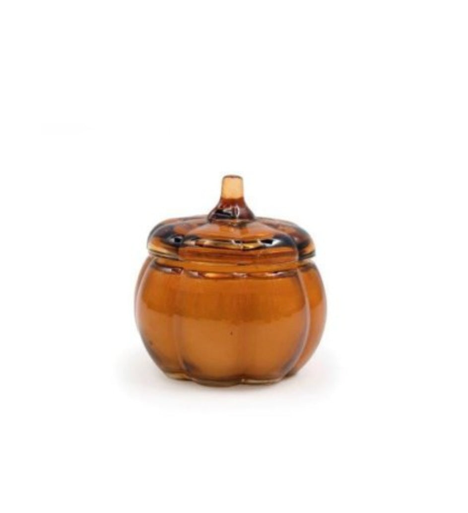 Jasmine Glass Pumpkin Candle