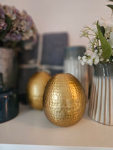 Load image into Gallery viewer, Gold Hammered Vase
