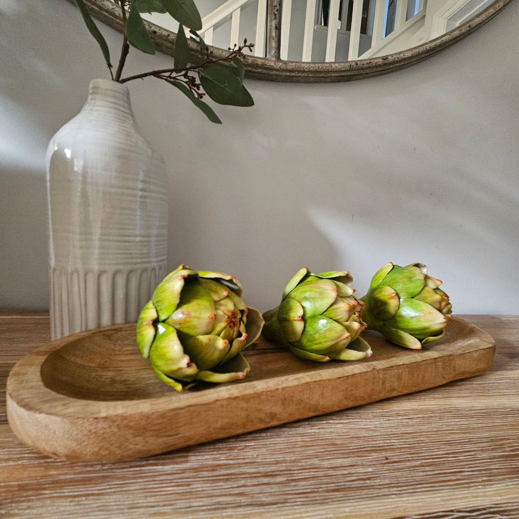 Artificial Green Artichoke