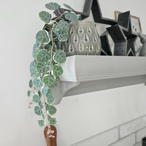 Grey Teardrop Vase