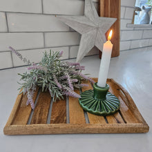 Load image into Gallery viewer, Emerald Green Candle Holder
