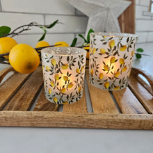 Load image into Gallery viewer, Lemon Pot Tealight Holder
