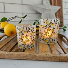 Load image into Gallery viewer, Lemon Pot Tealight Holder
