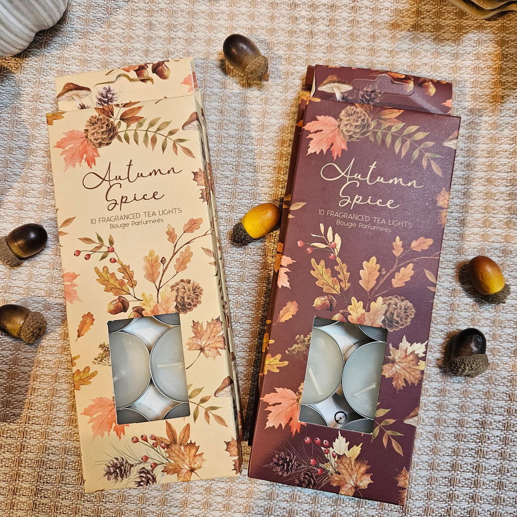 Autumn Spice Tealights