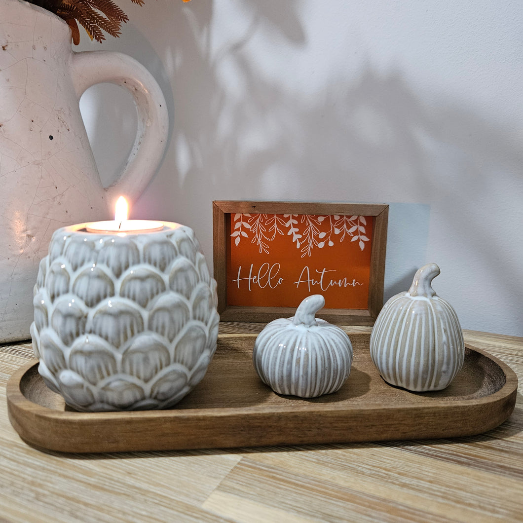 Pinecone Tealight Holder