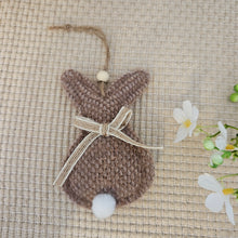 Load image into Gallery viewer, Fabric Rabbit Hanging Decs
