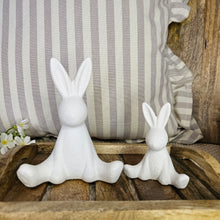 Load image into Gallery viewer, White Sitting Rabbit
