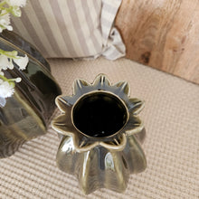 Load image into Gallery viewer, Green Poppy Seed Vase
