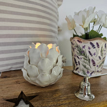 Load image into Gallery viewer, Ceramic Artichoke Tealight Holder
