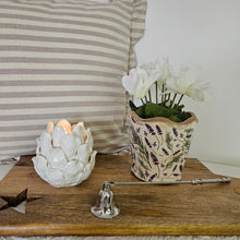 Load image into Gallery viewer, Ceramic Artichoke Tealight Holder
