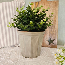 Load image into Gallery viewer, Grey Ribbed Pot Cover
