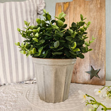 Load image into Gallery viewer, Grey Ribbed Pot Cover

