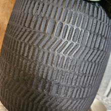 Load image into Gallery viewer, Bronte Black Terracotta Vase
