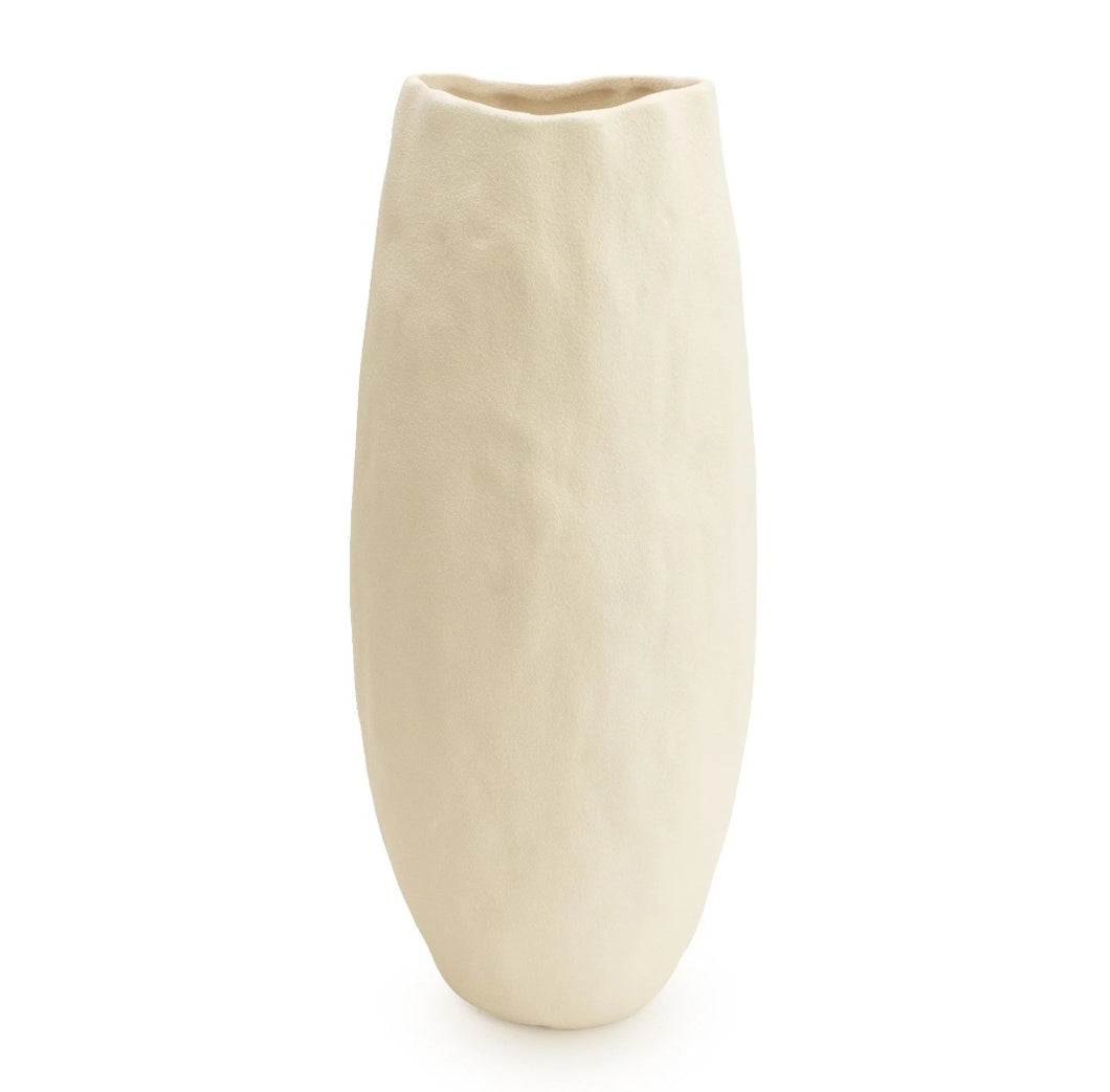 Cream Wave Top Vase