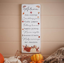 Load image into Gallery viewer, Autumn Pumpkin Long Plaque
