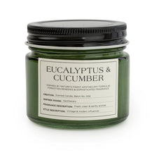 Load image into Gallery viewer, Eucalyptus &amp; Cucumber Candle
