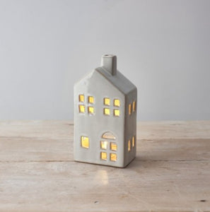 Natural Ceramic Tealight House