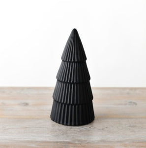 Black Ceramic Christmas Tree