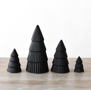 Black Ceramic Christmas Tree