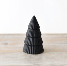 Load image into Gallery viewer, Black Ceramic Christmas Tree
