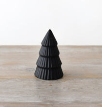 Load image into Gallery viewer, Black Ceramic Christmas Tree
