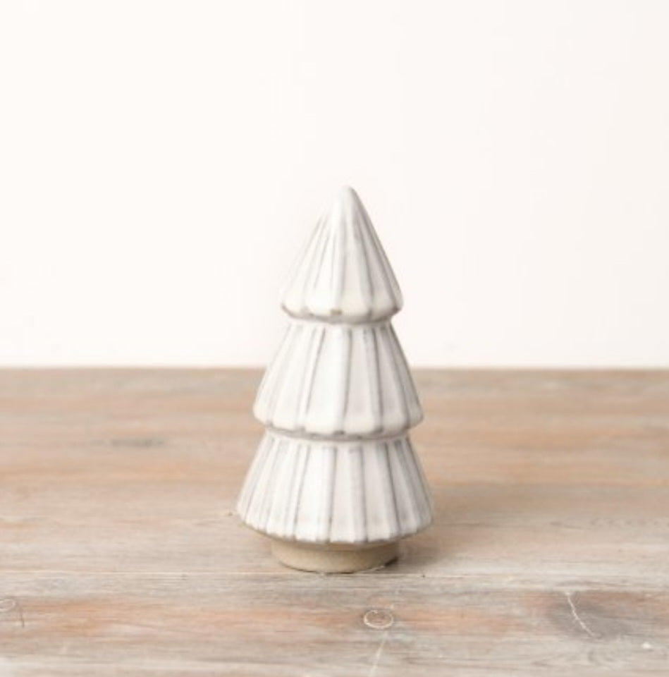 White Glazed Christmas Tree