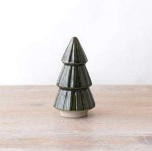 Green Glazed Christmas Tree