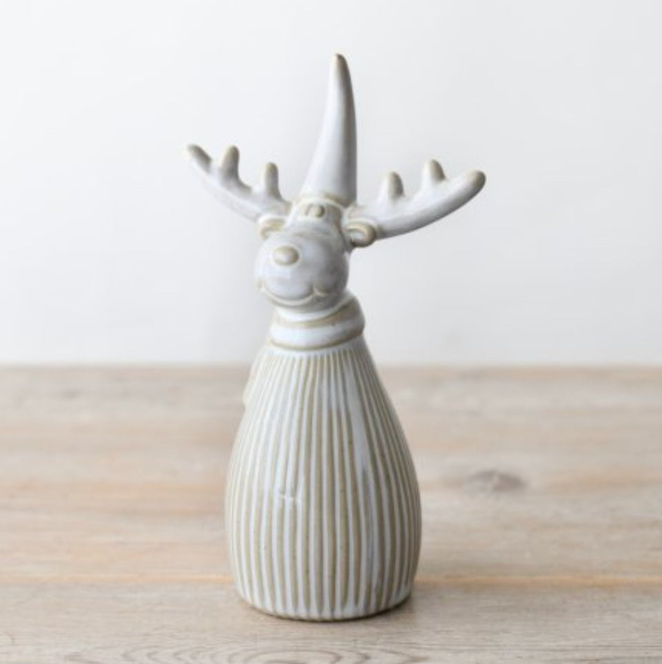 White Glazed Reindeer