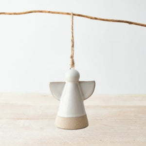 Earthenware Angel Tree Decoration