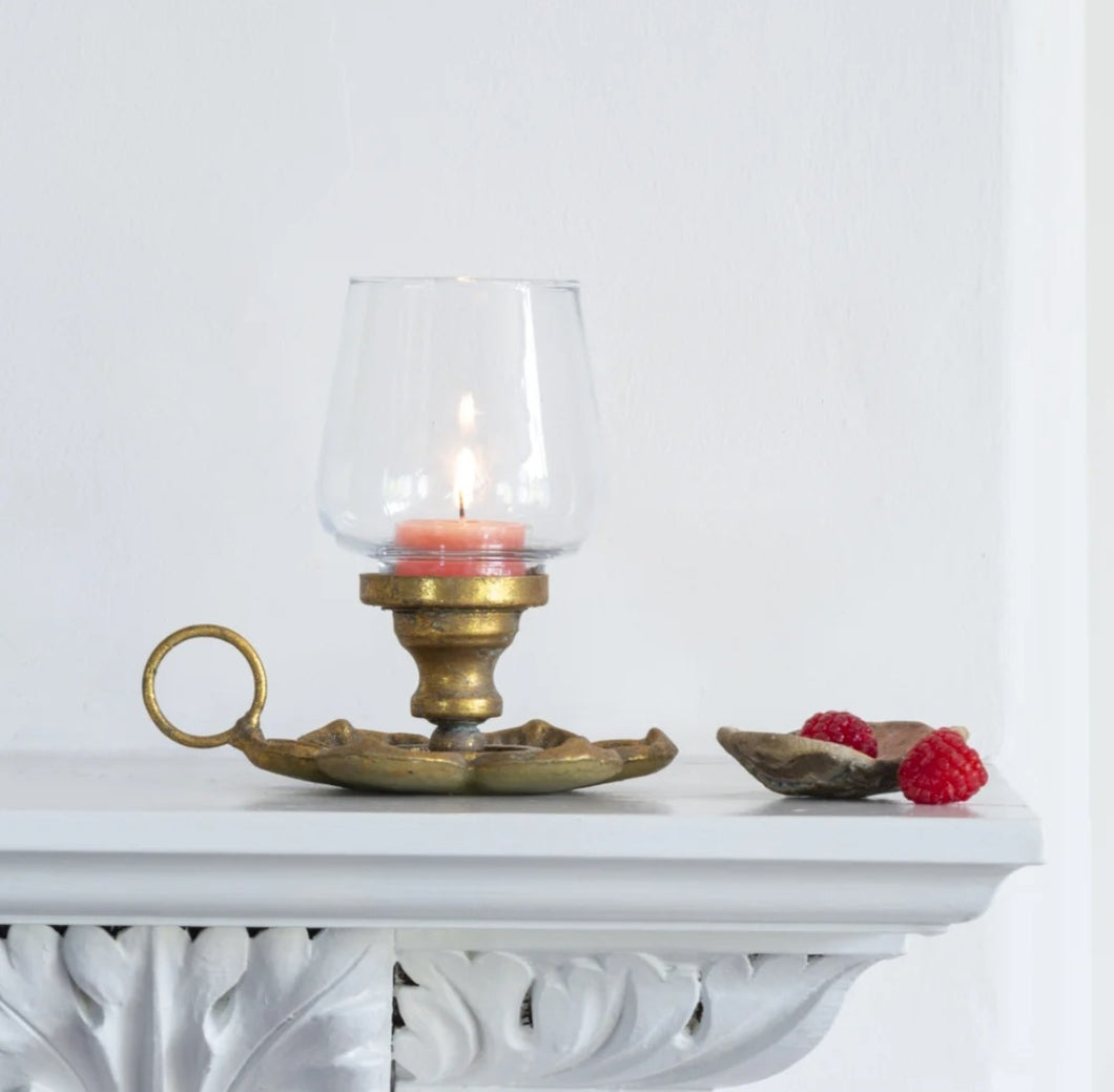 Gold Magnolia Lantern