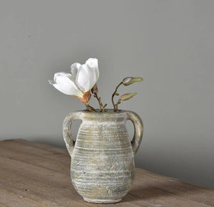 Grey Stone Vase