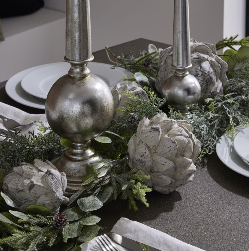 White Rustic Artichoke