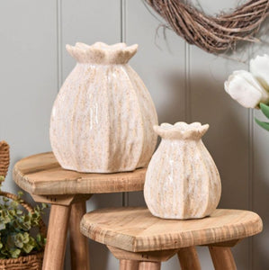 Penny - Poppy Seed Vase