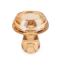 Load image into Gallery viewer, Glass Amber Mushroom
