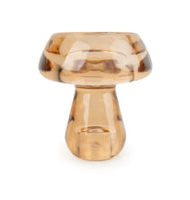Load image into Gallery viewer, Glass Amber Mushroom
