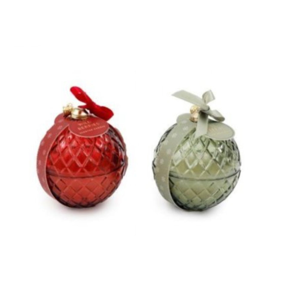 Christmas Bauble Scented Candle