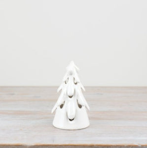 Glazed White LED Christmas Tree