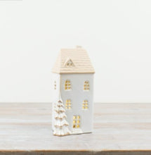 Load image into Gallery viewer, White &amp; Neutral LED Christmas House
