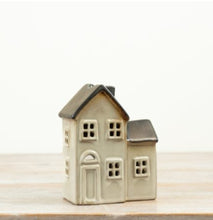 Load image into Gallery viewer, Cream Tealight Houses
