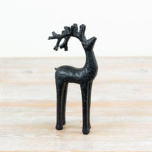Load image into Gallery viewer, Black Reindeer Ornament
