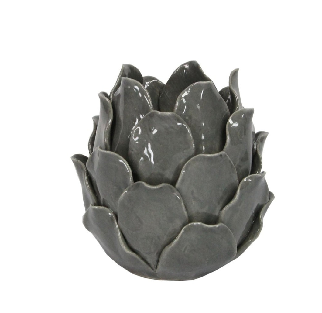 Ceramic Artichoke Tealight Holder