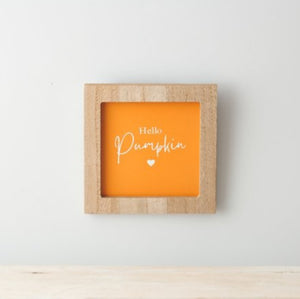 Autumn Framed Sign